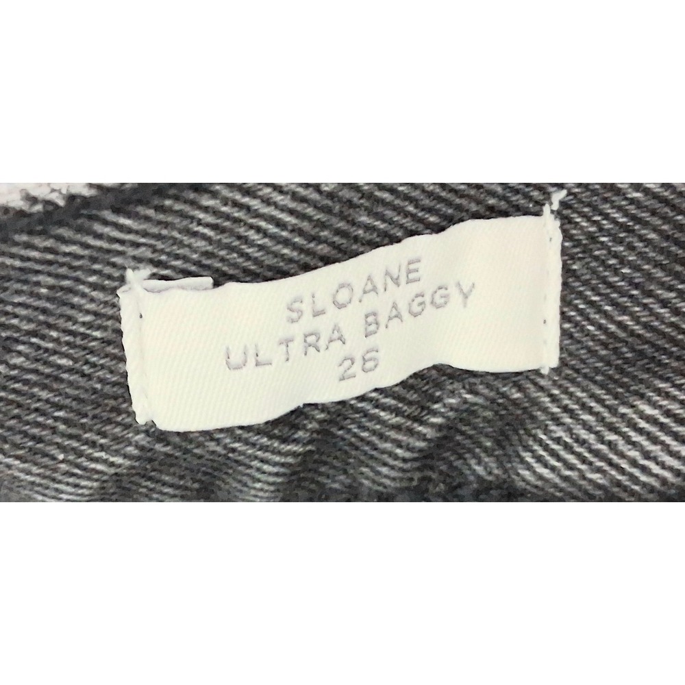 Pacsun Jeans Women's Size 26 Black Sloane Ultra Baggy Low Rise Wide Leg NEW - Picture 8 of 16